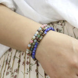 4mm Healing Pink Quartz Aventurine Agates Crystal Bracelet