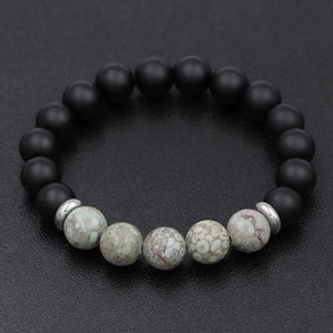 10mm Lapis Lazuli Stone Beads Yoga Bracelet