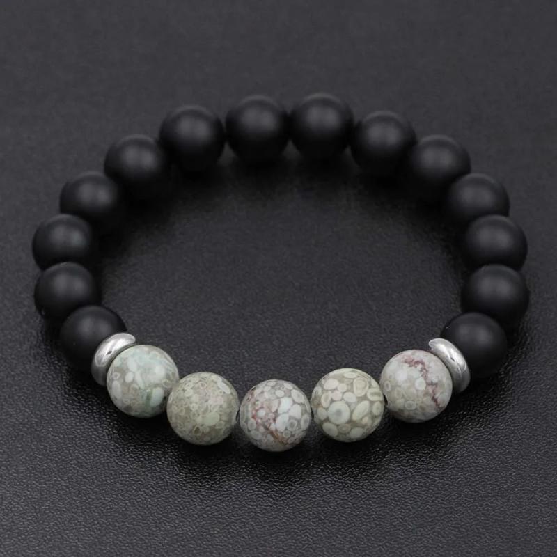 10mm Lapis Lazuli Stone Beads Yoga Bracelet