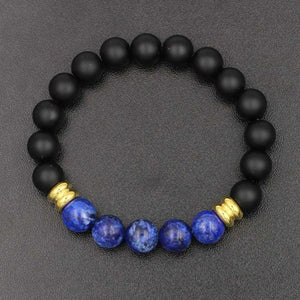 10mm Lapis Lazuli Stone Beads Yoga Bracelet