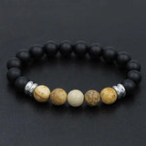 10mm Lapis Lazuli Stone Beads Yoga Bracelet