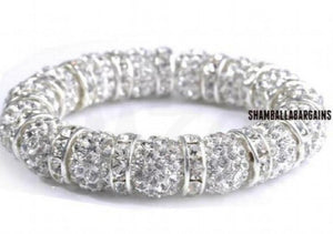 Shambala Ball Beads Bracelet Crystal Fashion Gift Jewelry