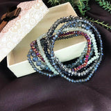 Women Beaded Crystal Multi-layer Bracelet