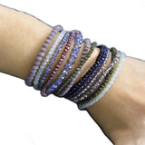Women Beaded Crystal Multi-layer Bracelet