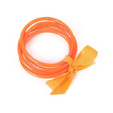 Vintage Ribbon Bow-knot Bracelet Set for Women