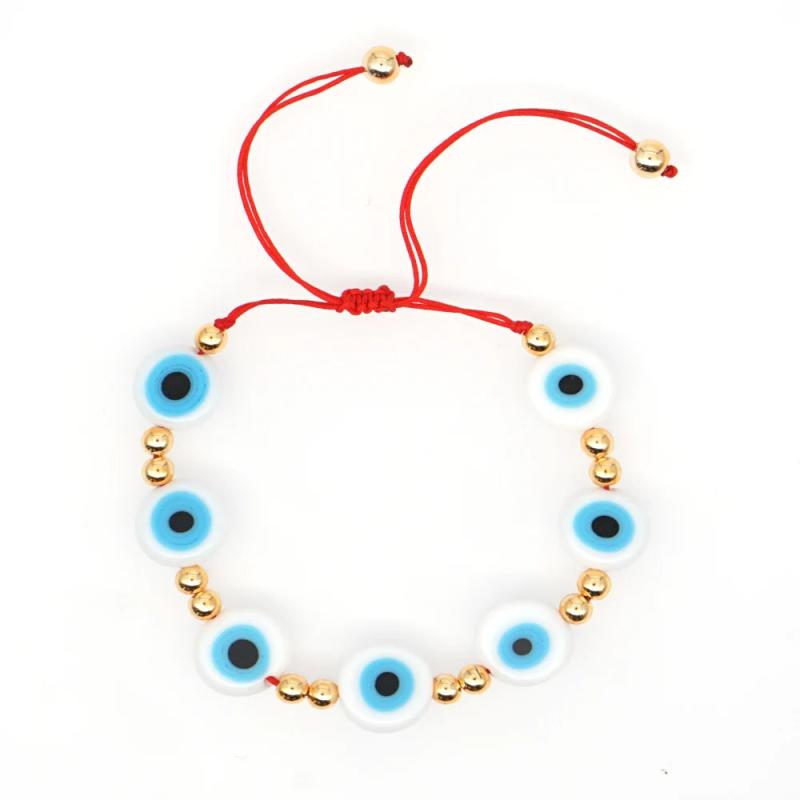 Turkey Evil Eye Bracelet Beaded Bracelets Men Women Jewelry