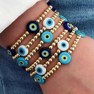 Turkey Evil Eye Bracelet Beaded Bracelets Men Women Jewelry
