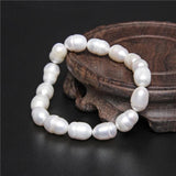 Natural Pink Freshwater Pearl Bracelet for Women