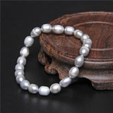 Natural Pink Freshwater Pearl Bracelet for Women