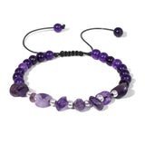 Apatite Stone Bracelet Silver Beads Chip Stone Opal Jewelry