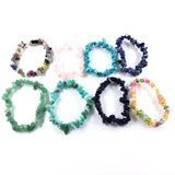 Natural Garnet Bracelet Gravel Single Circle Crystal Bracelet