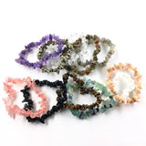 Natural Garnet Bracelet Gravel Single Circle Crystal Bracelet