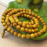 Natural Wood Sandalwood Beads Bracelet for Men Women