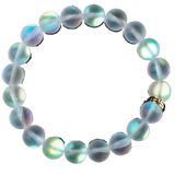 Mermaid Glass Crystal Moonstone Bracelet Multicolor Shining Stone Charm