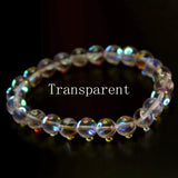Mermaid Glass Crystal Moonstone Bracelet Multicolor Shining Stone Charm