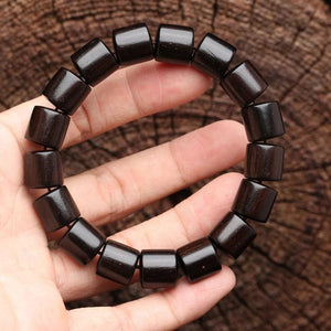 Wooden Tibetan Prayer Beads Meditation Bracelet 15mm