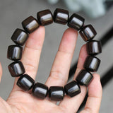 Wooden Tibetan Prayer Beads Meditation Bracelet 15mm