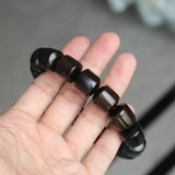 Wooden Tibetan Prayer Beads Meditation Bracelet 15mm