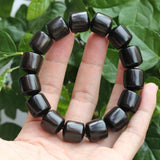 Wooden Tibetan Prayer Beads Meditation Bracelet 15mm