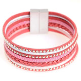 Miasol Brazilian Magnetic Wrap Multilayers Straps Bracelet