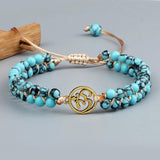 Tree of Life Charm Bracelets Natural Stone Beads Healing Yoga Bracelet