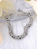 Stainless Steel Beaded Bracelets Jewelry For Women Girls