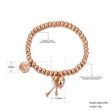 Ethnic Chinese Style Good Luck Gourd Charm Bracelet