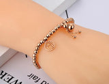 Ethnic Chinese Style Good Luck Gourd Charm Bracelet