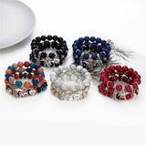 Bohemian Elephant Wings Love Pendant Beaded Bracelet