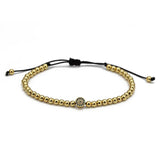 Lucky Eye Micro Pave Evil Eye Charm Bracelet