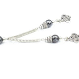 Islamic Gift 33 Beads Muslim Bracelet Gallstone Middle Eastern Tasby Rosary