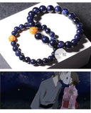 Natural Sandstone Beads Bracelet Charm Strand Bracelets For Men Women