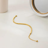 WILD & 14K Gold-Plated Stainless Steel Bracelet for Women