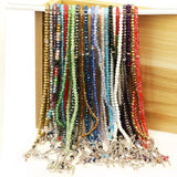 Muslim Prayer Rosary Bracelets - Crystal Glass Beads Bracelets with Rhinestones