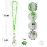 Muslim Prayer Rosary Bracelets - Crystal Glass Beads Bracelets with Rhinestones
