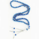 Muslim Prayer Rosary Bracelets - Crystal Glass Beads Bracelets with Rhinestones