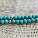 Muslim Prayer Beads Bracelet Turquoise-Rosary Religious Decoration