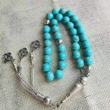 Muslim Prayer Beads Bracelet Turquoise-Rosary Religious Decoration