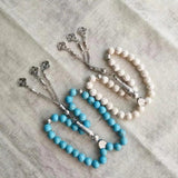 Muslim Prayer Beads Bracelet Turquoise-Rosary Religious Decoration