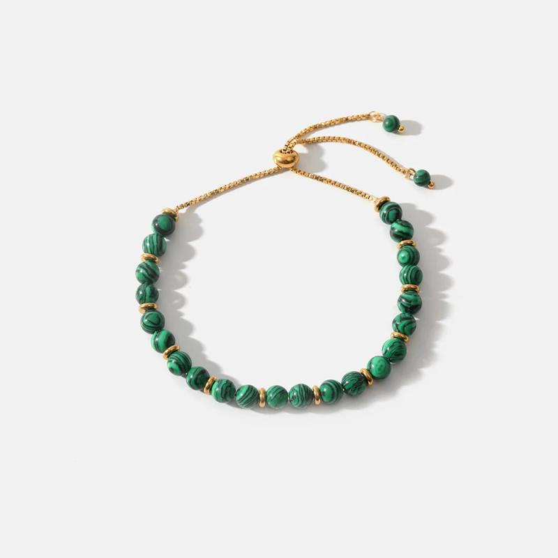 Natural Stone Stainless Steel 18K Bracelet Accessories