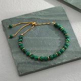 Natural Stone Stainless Steel 18K Bracelet Accessories