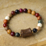 Sandalwood Wooden Beads Bracelet Lady Charm Jewelry
