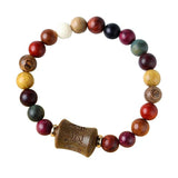 Sandalwood Wooden Beads Bracelet Lady Charm Jewelry