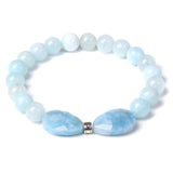 Green Aventurine Rose Pink Quartzs Crystal Bracelet