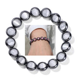 Cat Eye Beaded Bracelets Natural Stone Hematite Bracelet