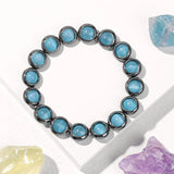 Cat Eye Beaded Bracelets Natural Stone Hematite Bracelet