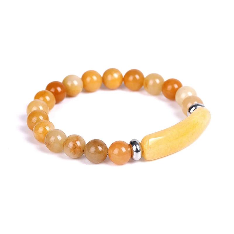 Natural Stone Bracelets Pink Quartz Red Agates Opal