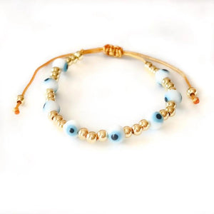 KKBEAD Evil Eye Adjustable Bracelet for Women