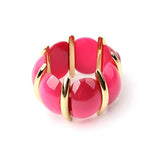 Colorful Resin Bubble Bangles Boho Bracelet Women