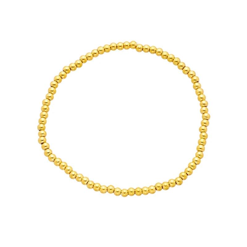 316L Stainless Steel Beaded Bracelet For Women Non-fading Jewelry Gift